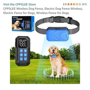Wireless dog fence